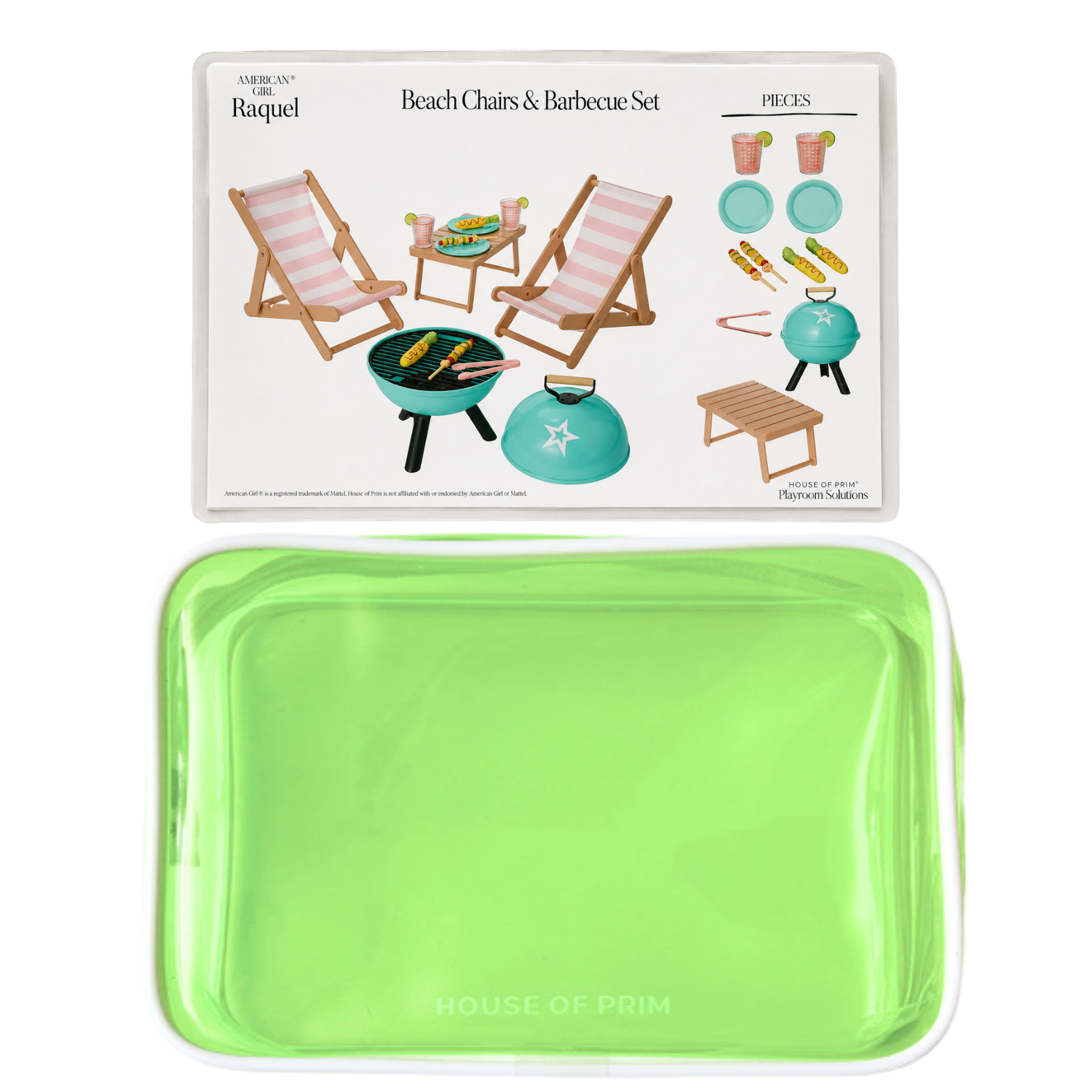 Raquel | American Girl Visual Guide + Pouches