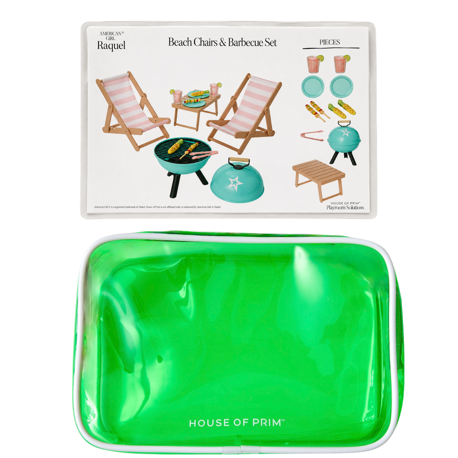 Raquel | American Girl Visual Guide + Pouches