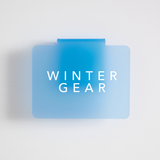Winter Gear | Bin Clips | CLOSET LABELS
