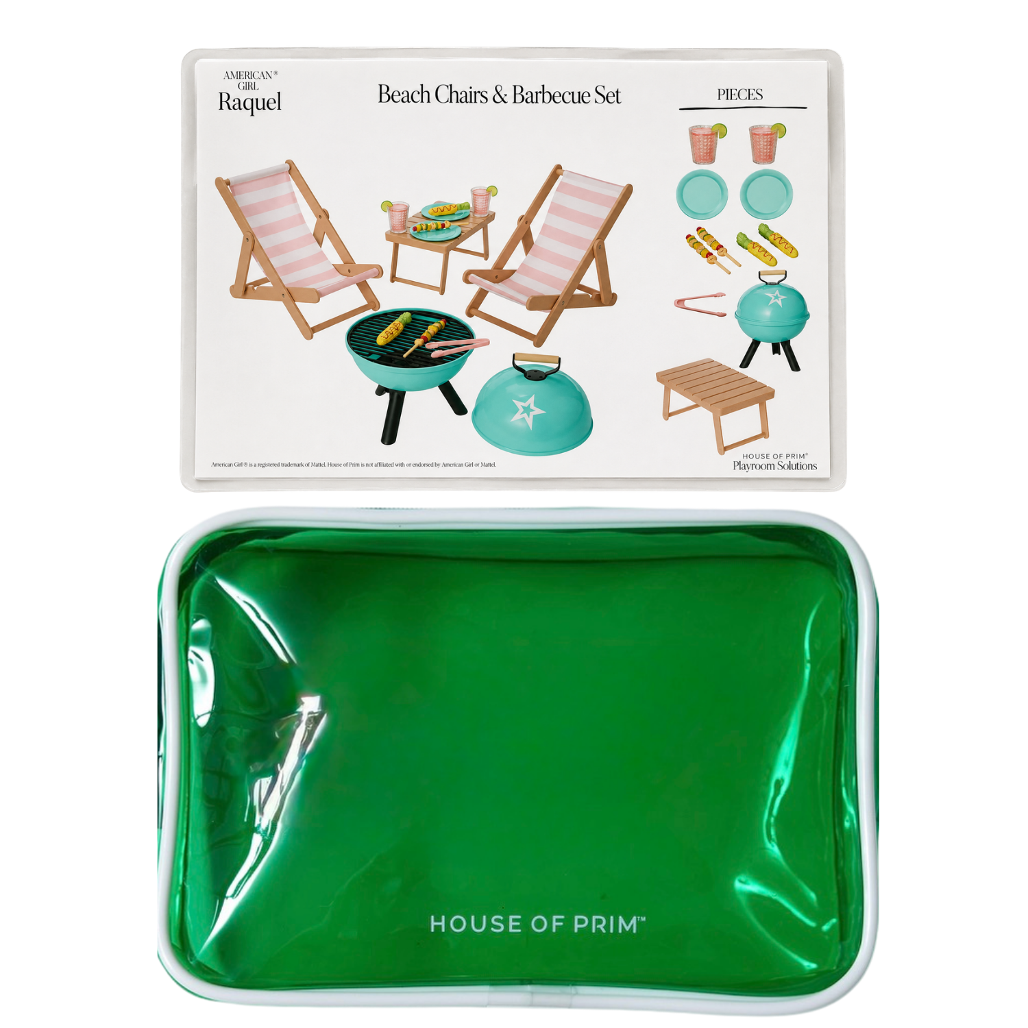 Raquel | American Girl Visual Guide + Pouches