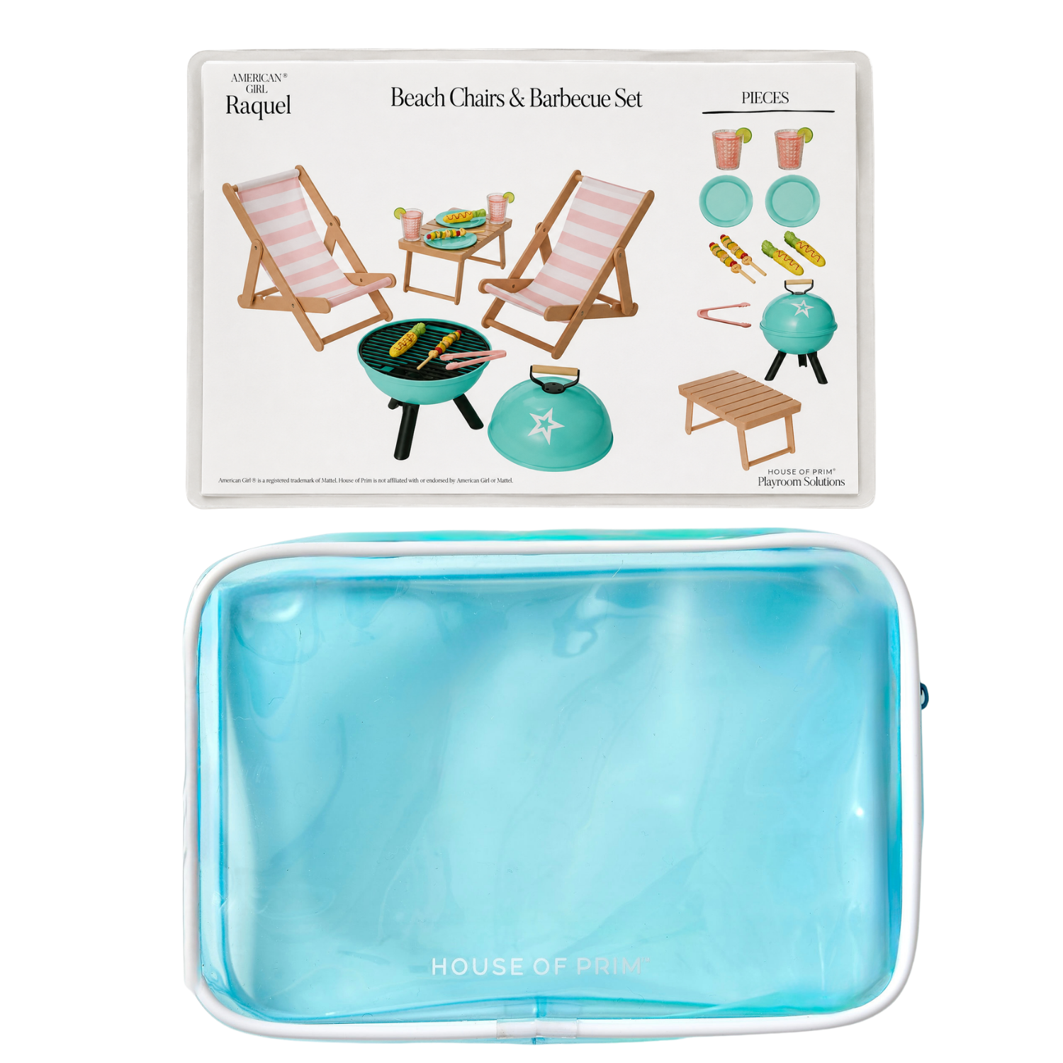 Raquel | American Girl Visual Guide + Pouches