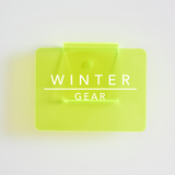 Winter Gear | Bin Clips | CLOSET LABELS