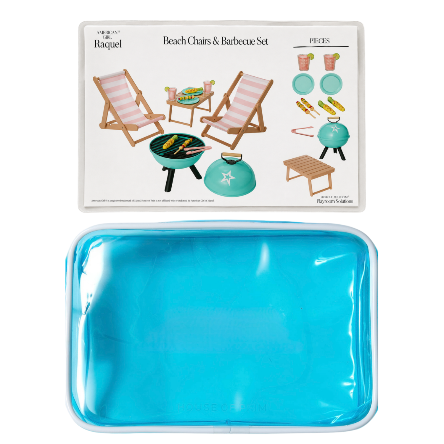 Raquel | American Girl Visual Guide + Pouches