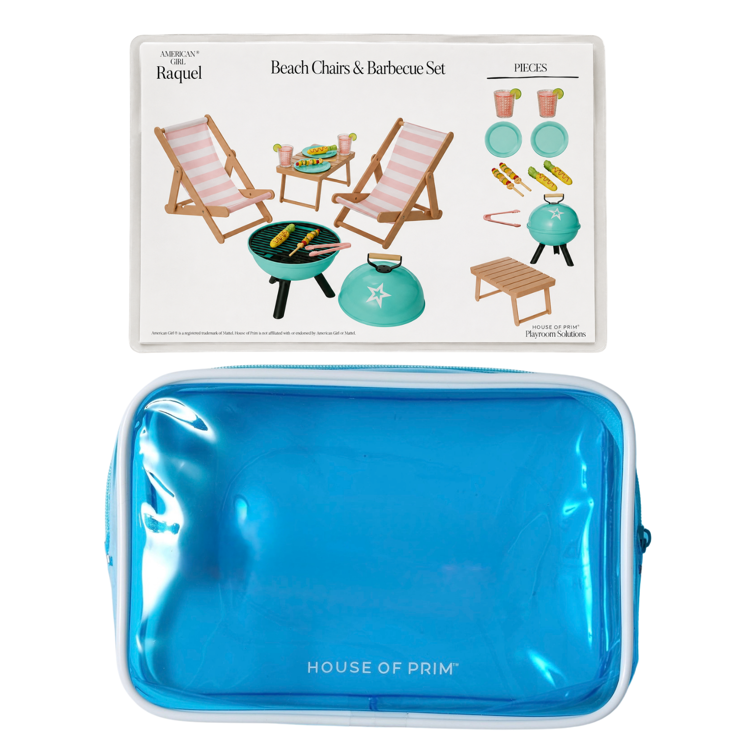 Raquel | American Girl Visual Guide + Pouches