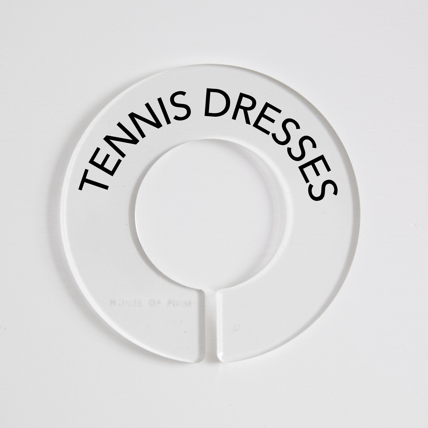 Tennis | Circular Divider + Label