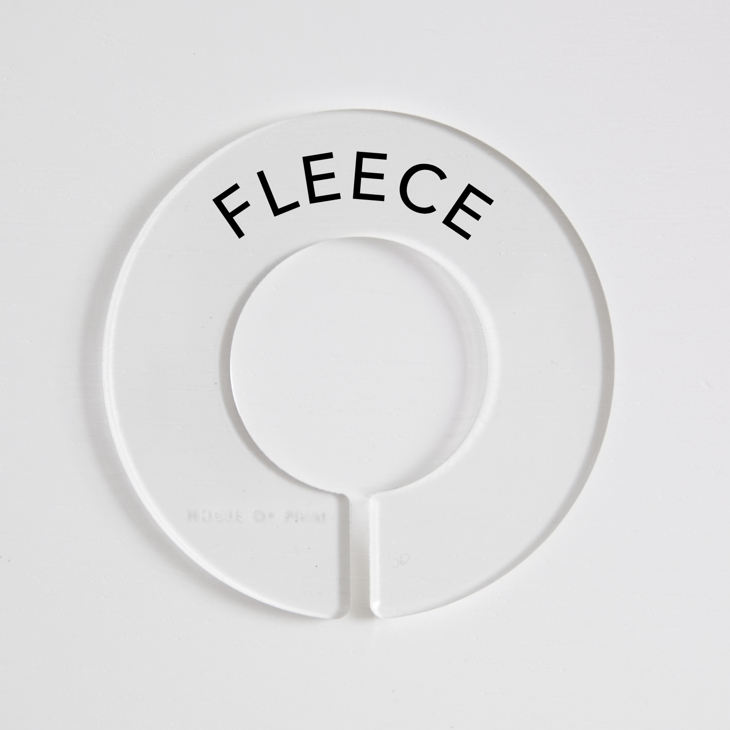 Outerwear | Circular Divider + Label