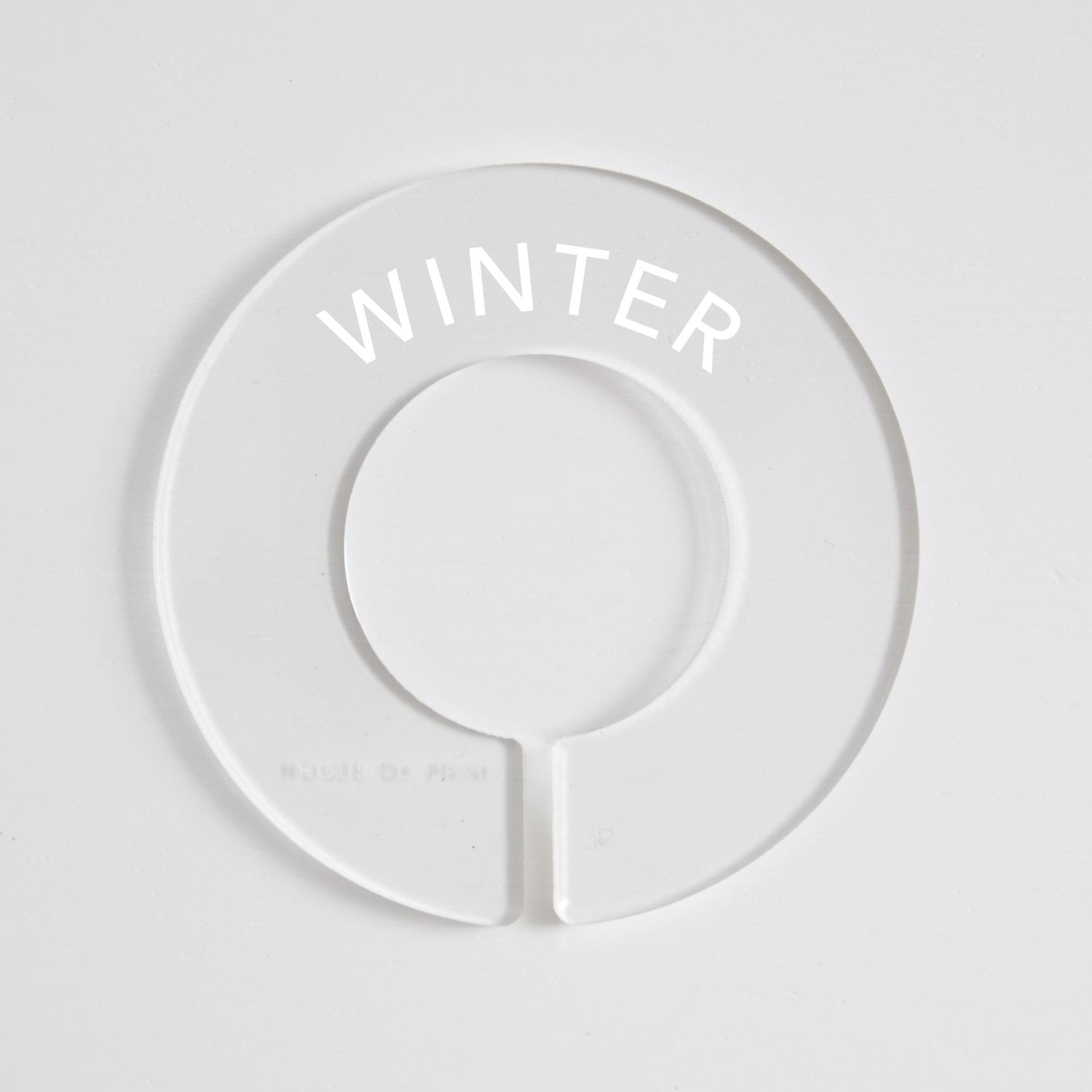 Winter & Ski | Circular Divider + Label