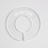 Winter & Ski | Circular Divider + Label