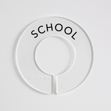 School & Workwear | Circular Divider + Label