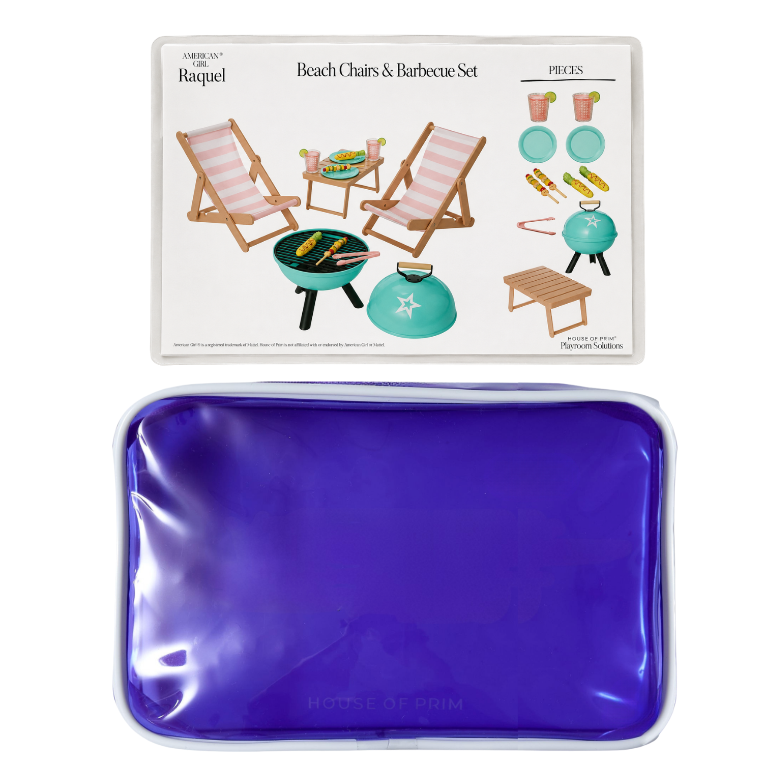 Raquel | American Girl Visual Guide + Pouches