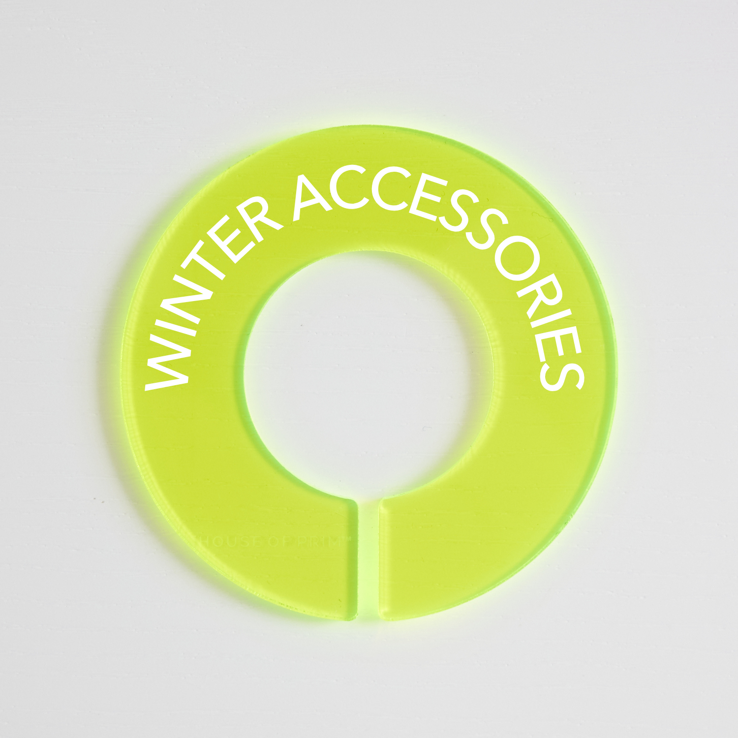 Winter & Ski | Circular Divider + Label