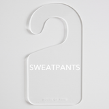 Lounge & Activewear | Hanging Divider + Label