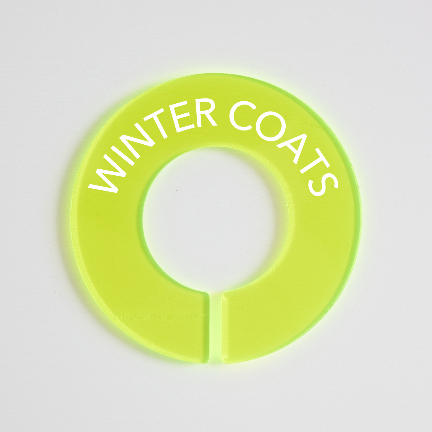 Outerwear | Circular Divider + Label