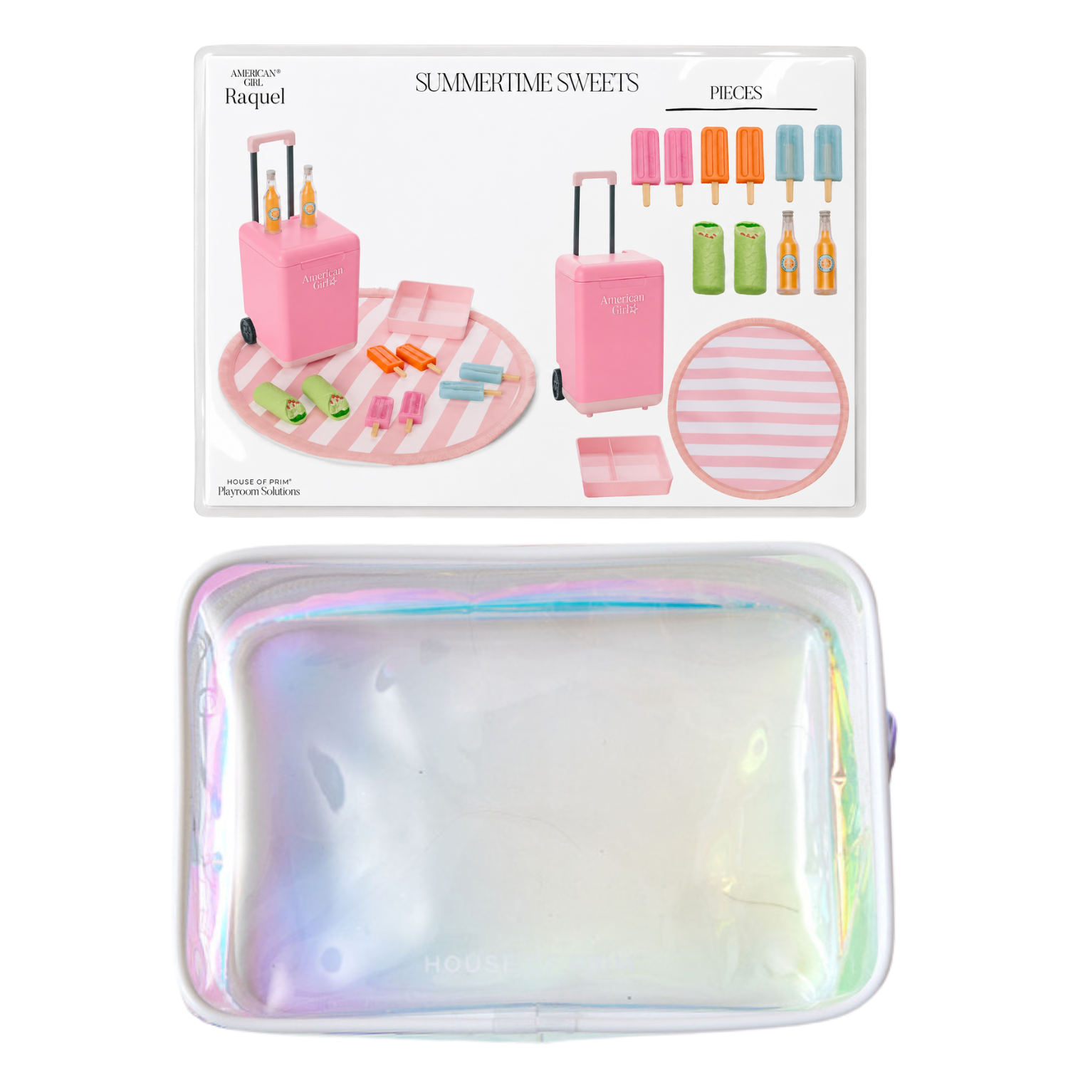 Raquel | American Girl Visual Guide + Pouches