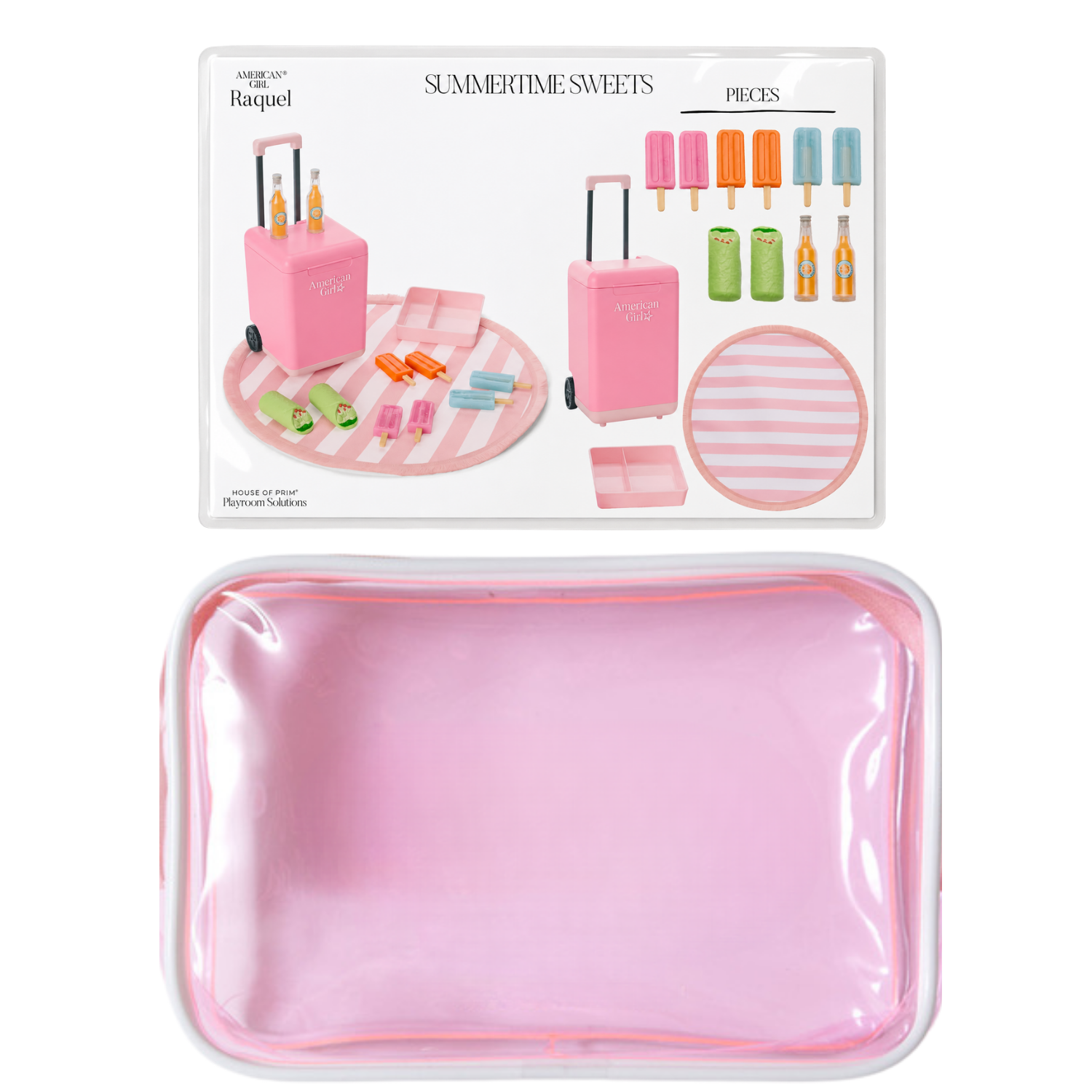 Raquel | American Girl Visual Guide + Pouches