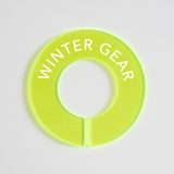 Winter & Ski | Circular Divider + Label