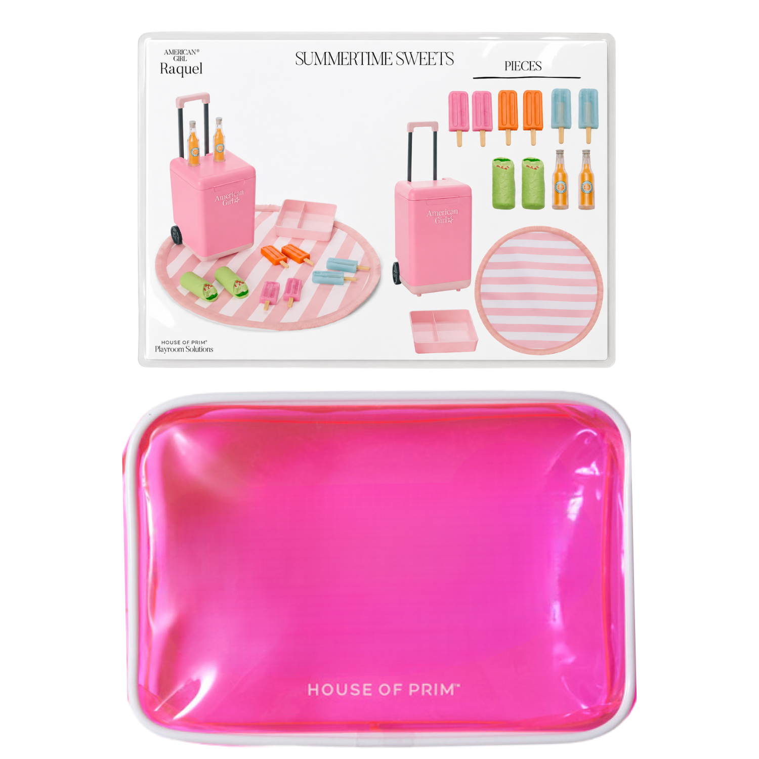 Raquel | American Girl Visual Guide + Pouches