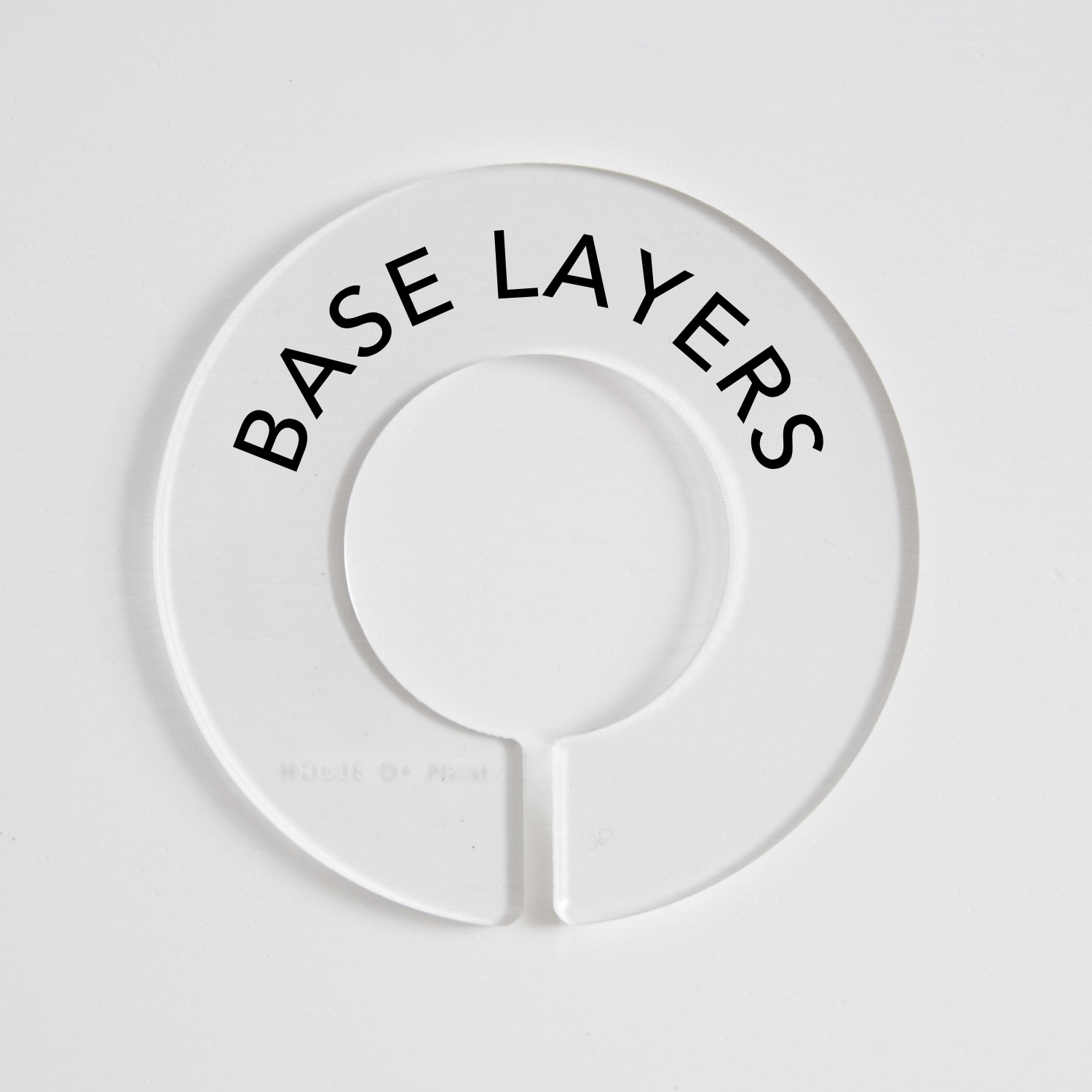 Winter & Ski | Circular Divider + Label
