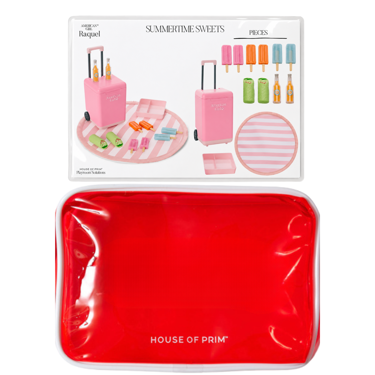 Raquel | American Girl Visual Guide + Pouches