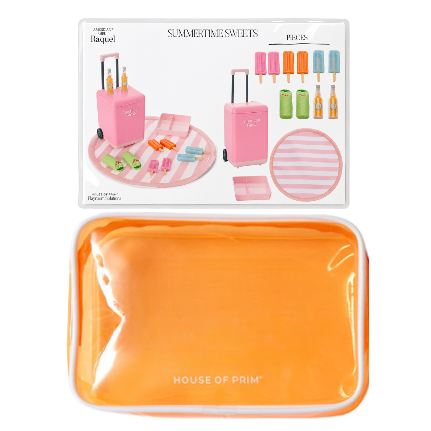 Raquel | American Girl Visual Guide + Pouches