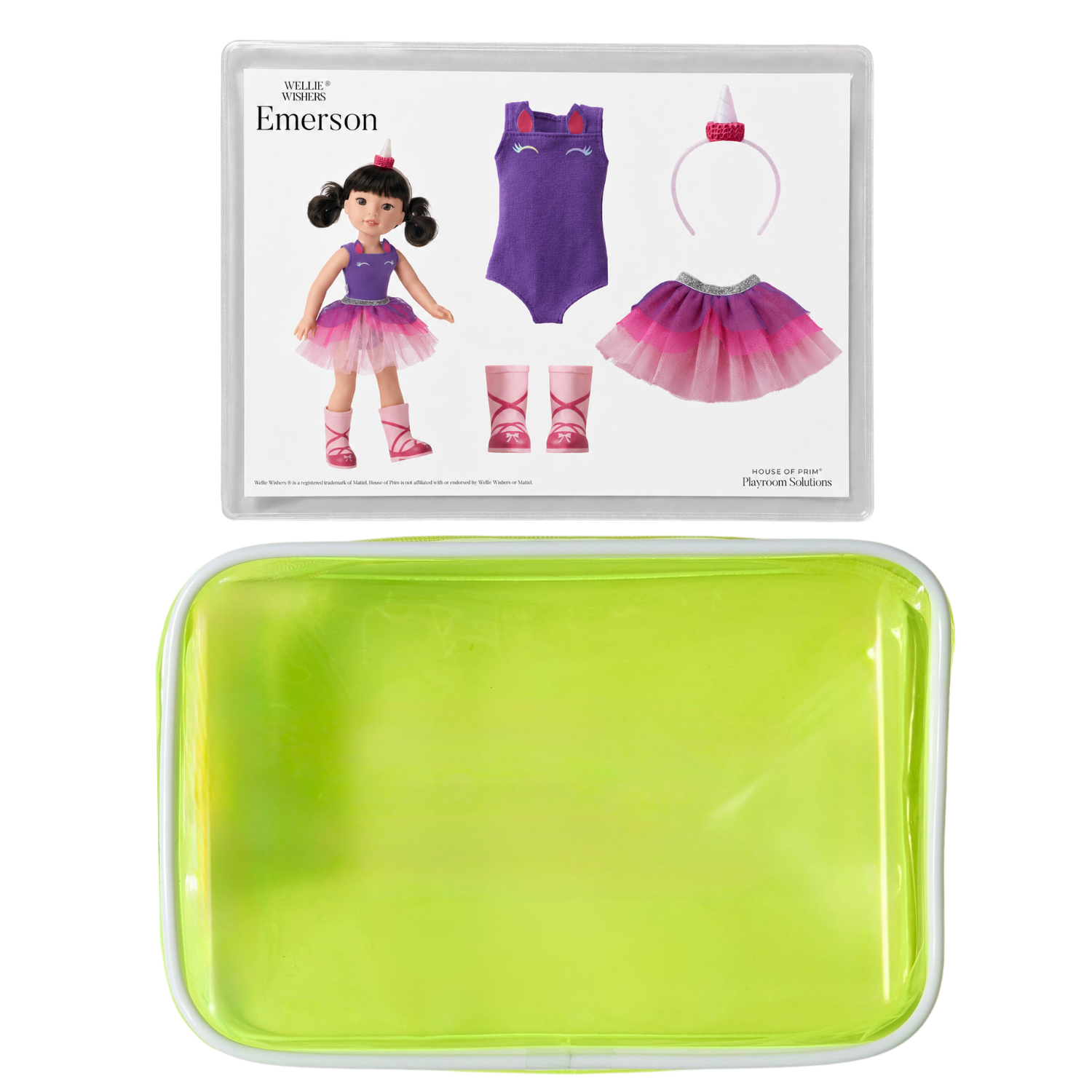 Wellie Wishers | Visual Guides + Pouches