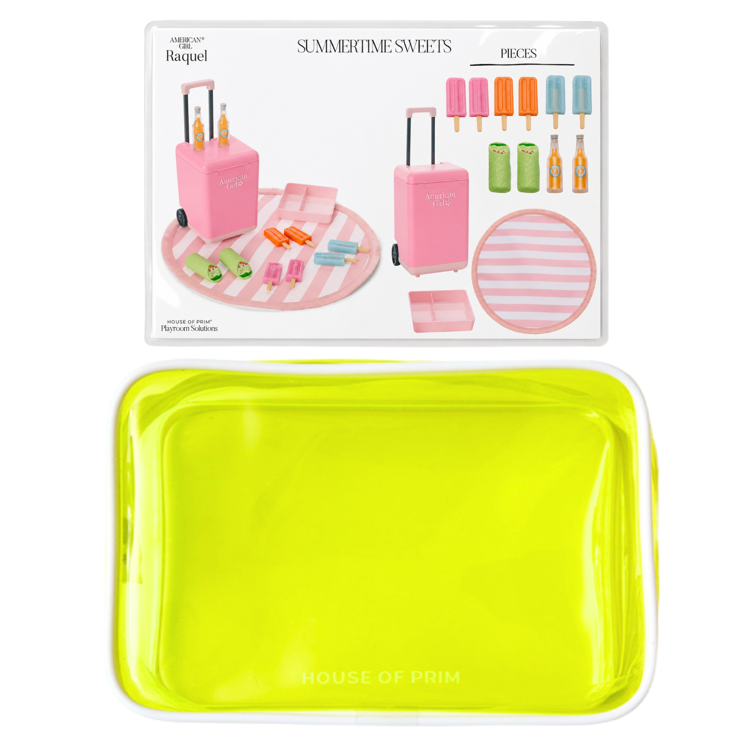 Raquel | American Girl Visual Guide + Pouches