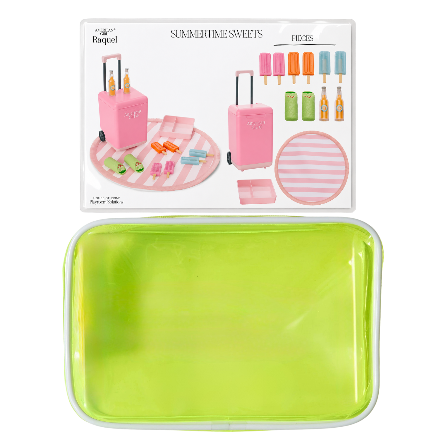Raquel | American Girl Visual Guide + Pouches
