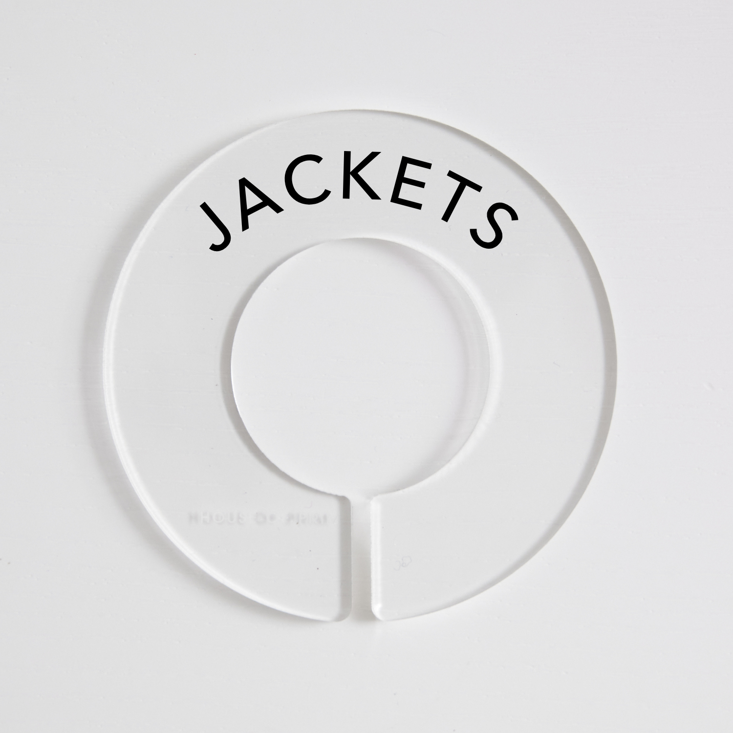Outerwear | Circular Divider + Label
