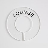 Lounge & Activewear | Circular Divider + Label