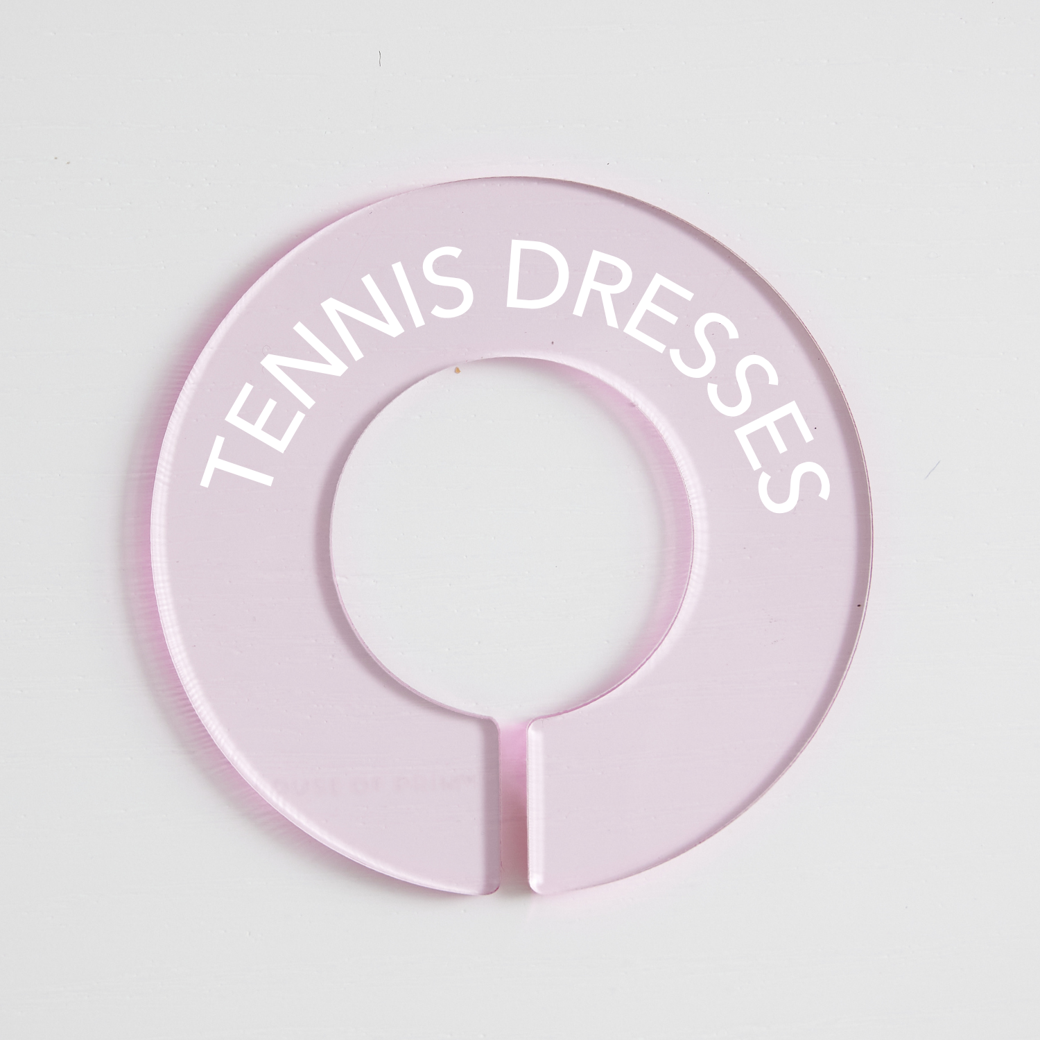Tennis | Circular Divider + Label