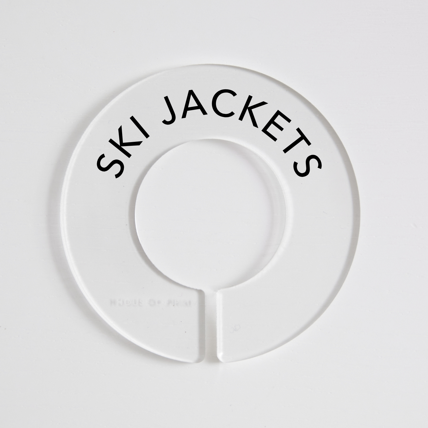 Winter & Ski | Circular Divider + Label