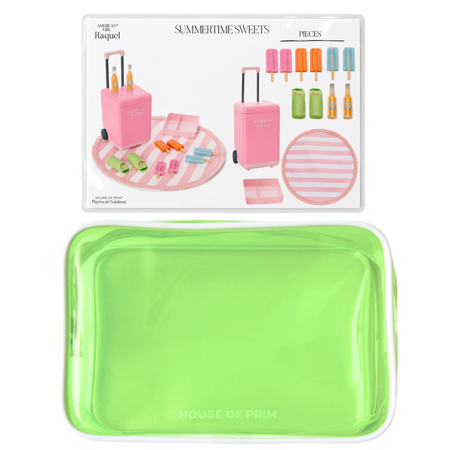 Raquel | American Girl Visual Guide + Pouches
