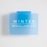 Winter Gear | Bin Clips | CLOSET LABELS