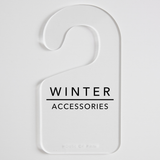 Winter & Ski | Hanging Divider + Label
