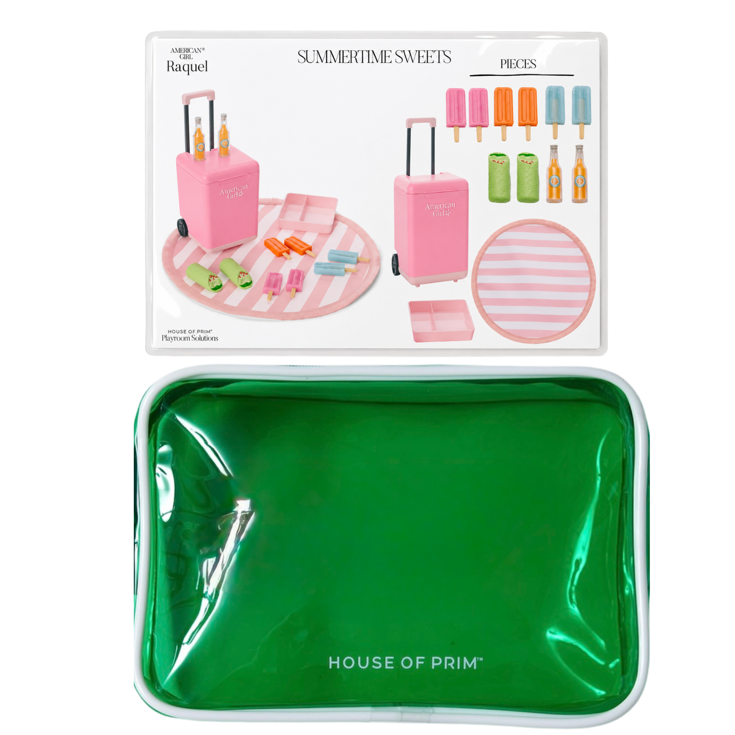 Raquel | American Girl Visual Guide + Pouches