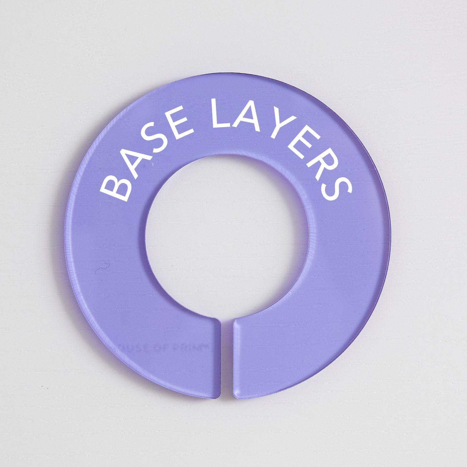 Winter & Ski | Circular Divider + Label