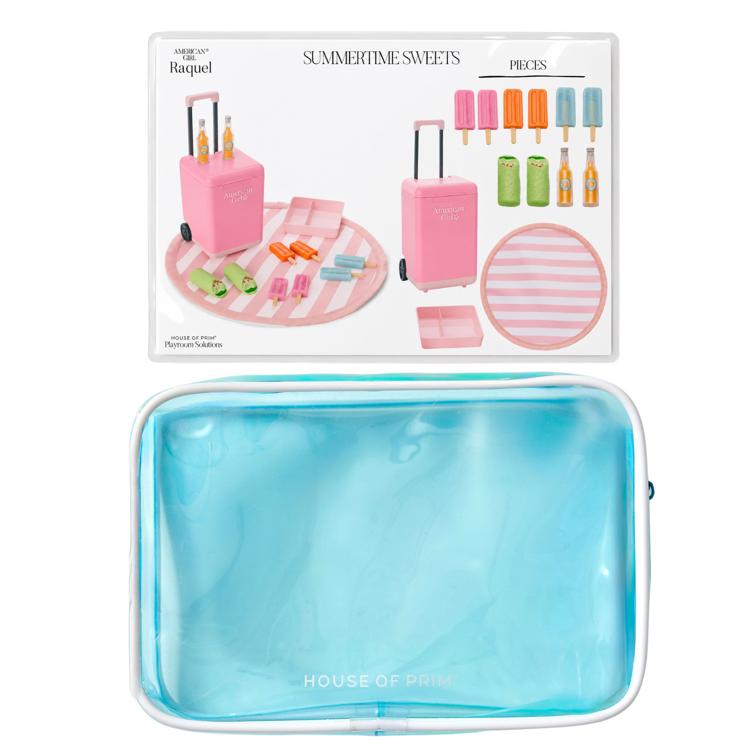 Raquel | American Girl Visual Guide + Pouches