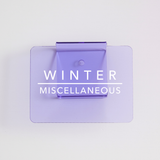 Winter Gear | Bin Clips | CLOSET LABELS