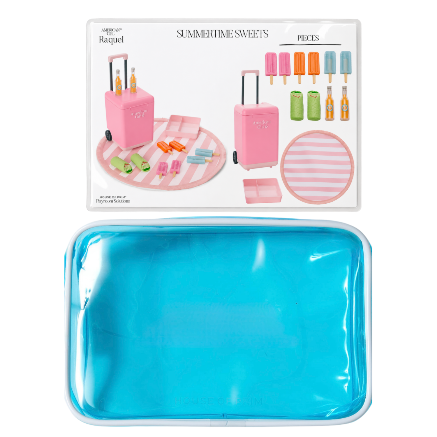 Raquel | American Girl Visual Guide + Pouches