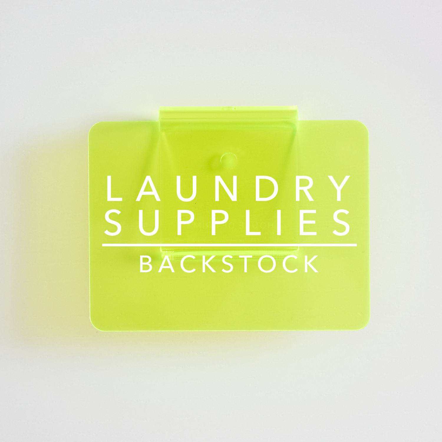 Laundry Essentials | BIN CLIPS + LABELS