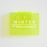 Winter Gear | Bin Clips | CLOSET LABELS