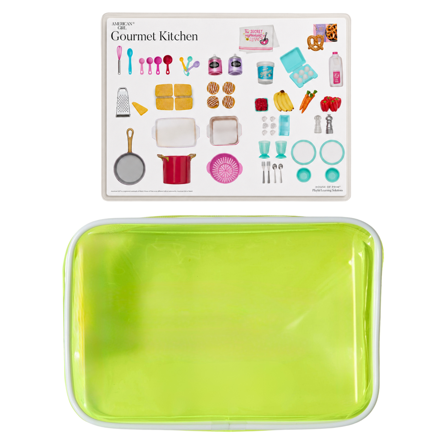 Food & Dining | American Girl Visual Guide + Pouches