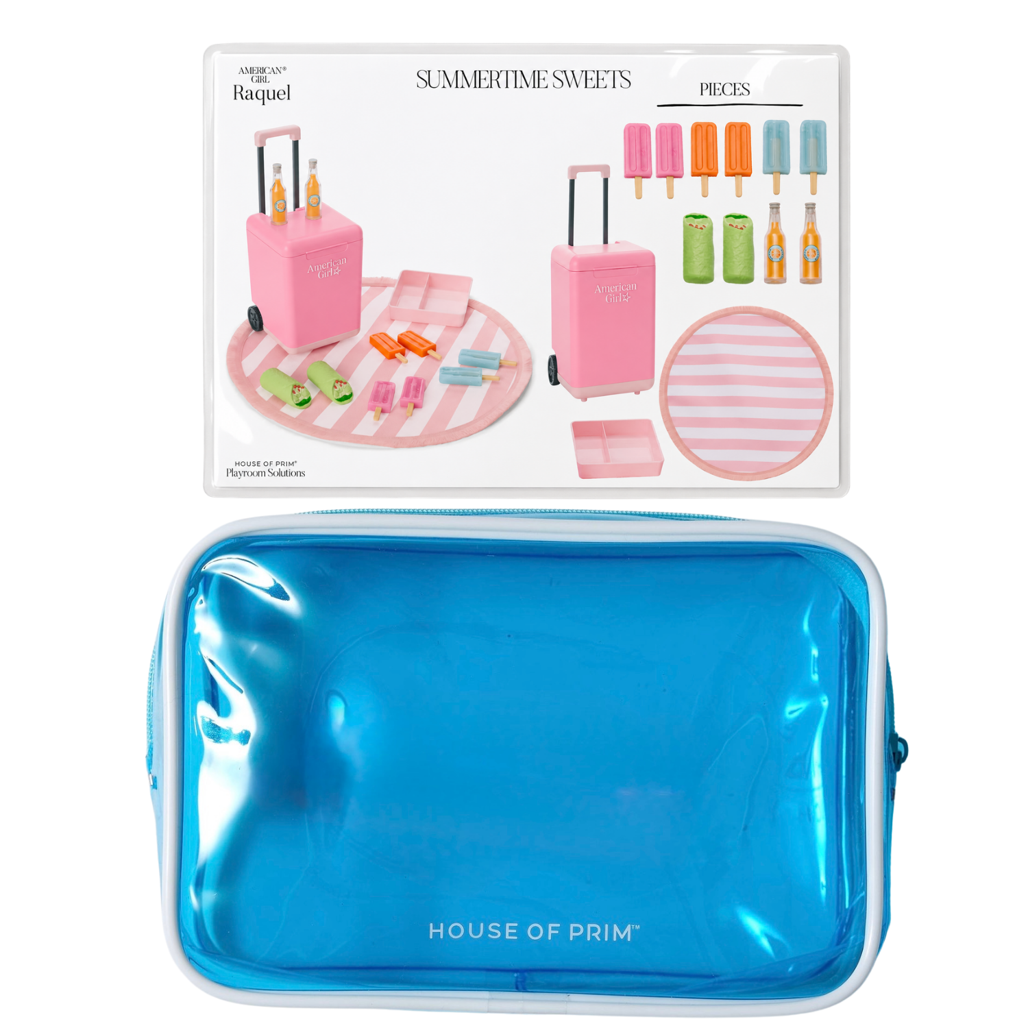 Raquel | American Girl Visual Guide + Pouches
