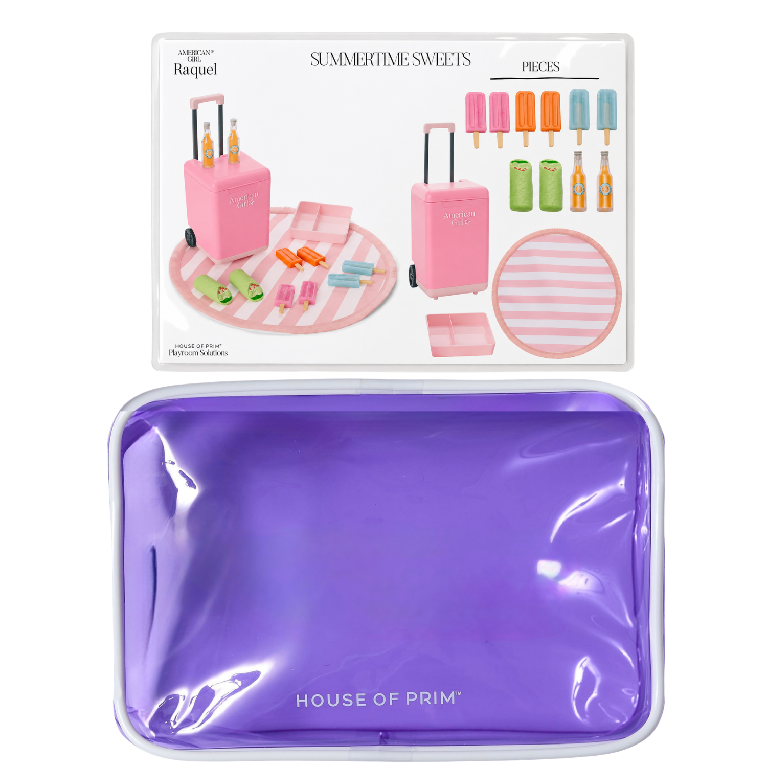 Raquel | American Girl Visual Guide + Pouches