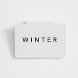 Winter Gear | Bin Clips | CLOSET LABELS