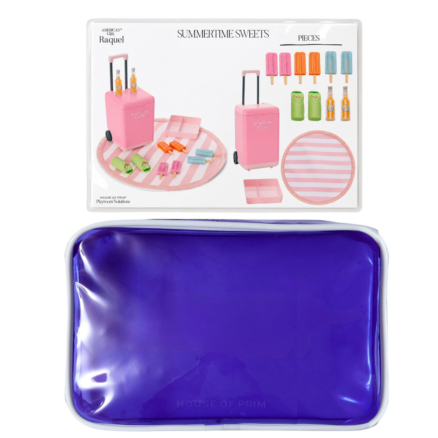 Raquel | American Girl Visual Guide + Pouches