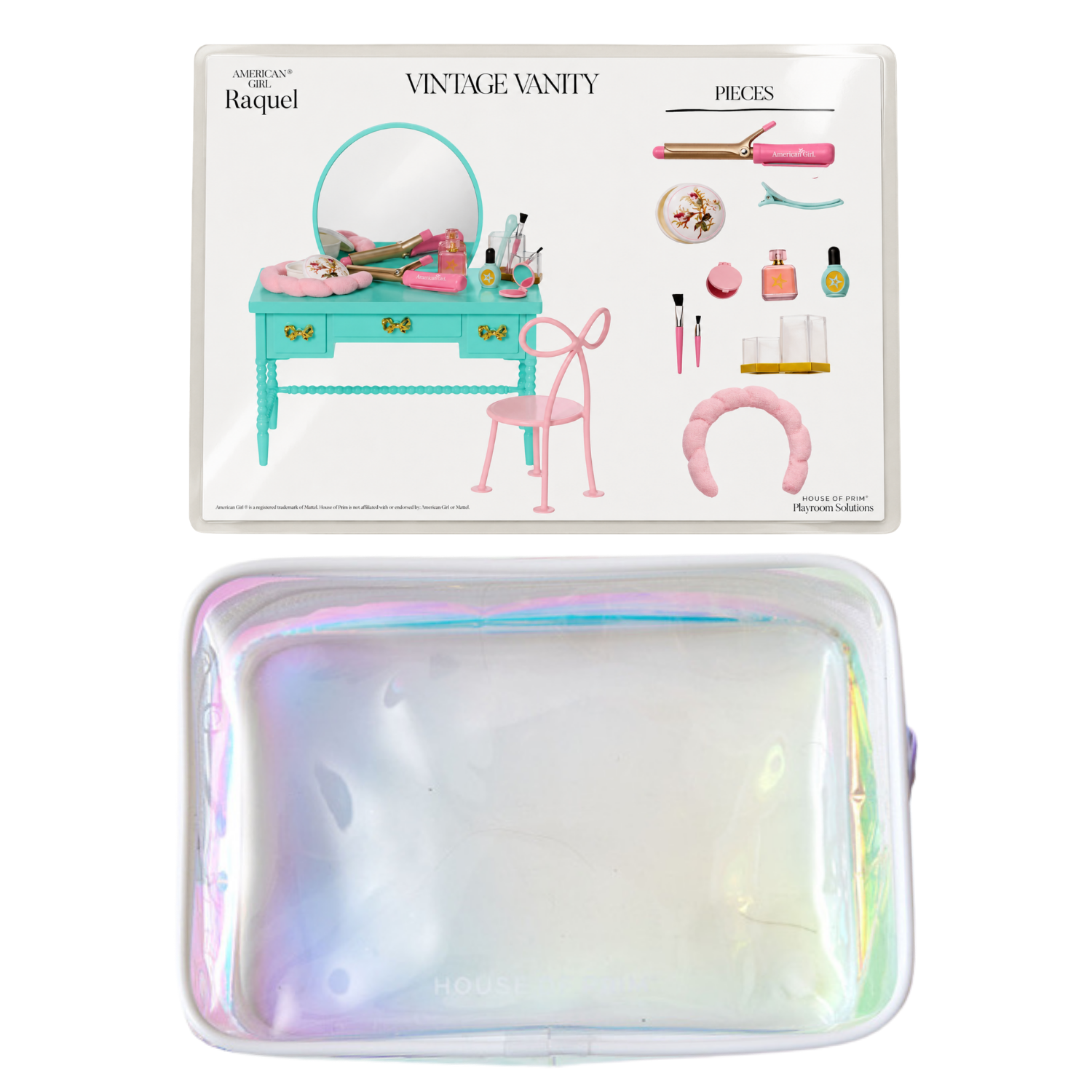 Raquel | American Girl Visual Guide + Pouches