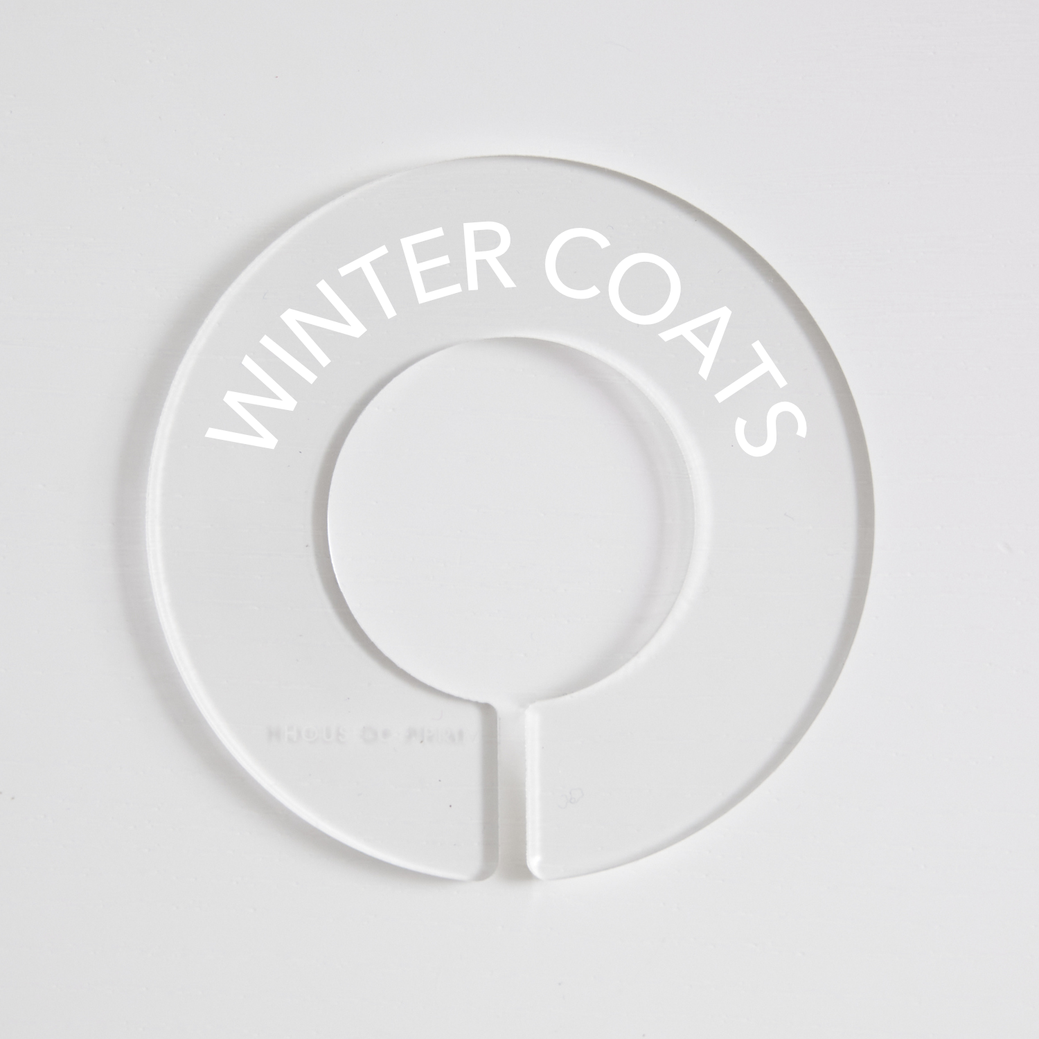Outerwear | Circular Divider + Label