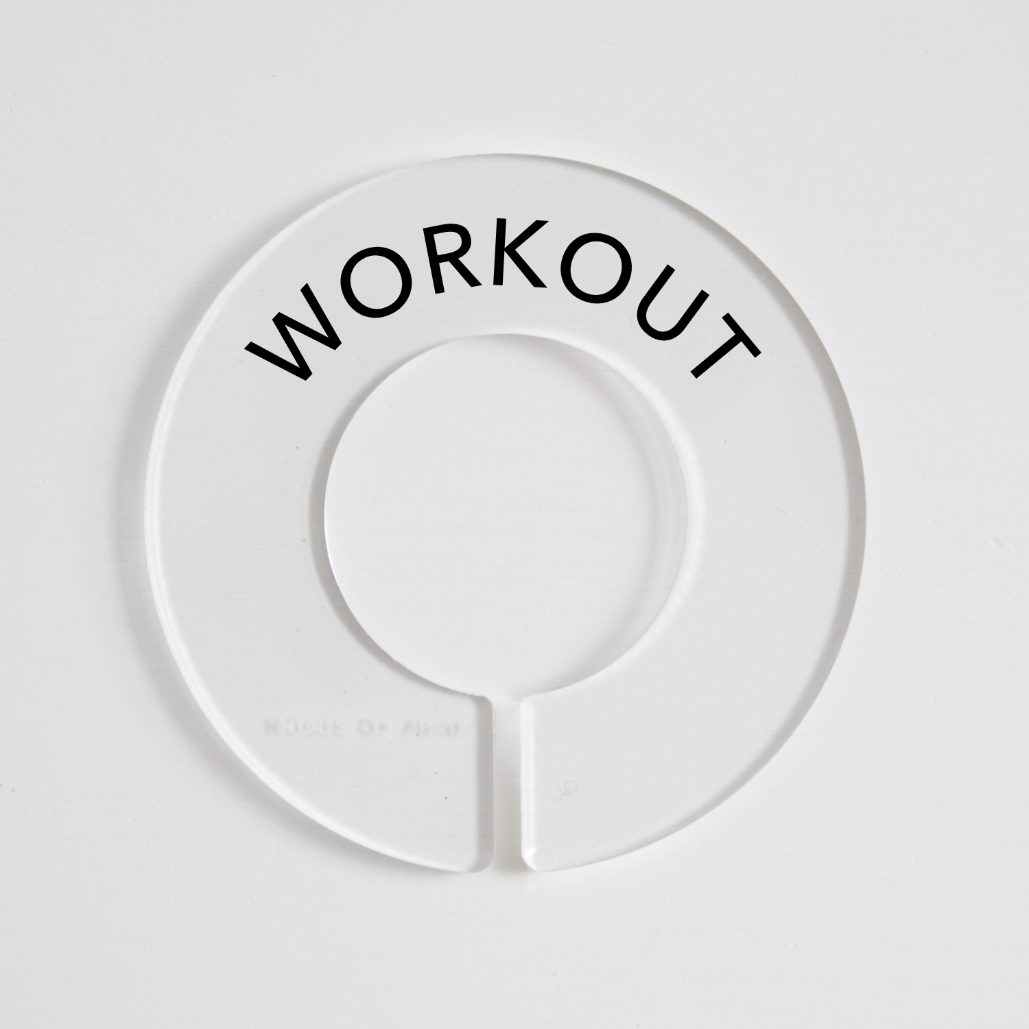 Lounge & Activewear | Circular Divider + Label