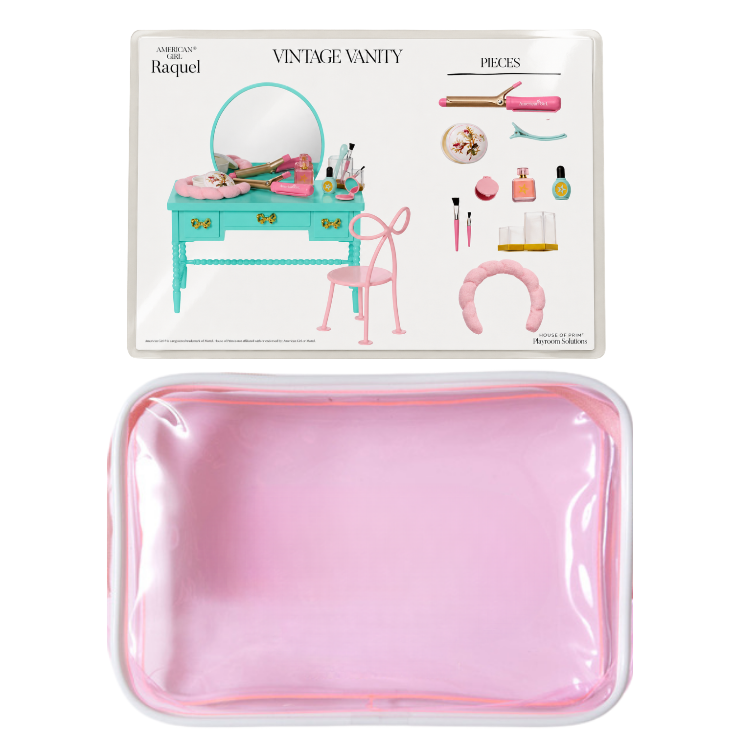 Raquel | American Girl Visual Guide + Pouches